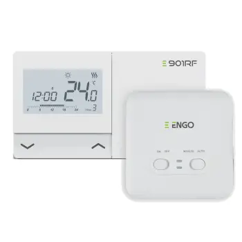 ENGO CONTROLS E901RF Programowany, bezprzewodowy regulator temperatury